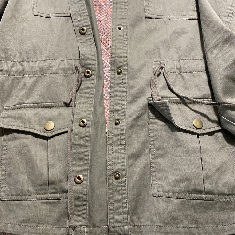 Utility-Sweater back jacket - Picture 2 of 5